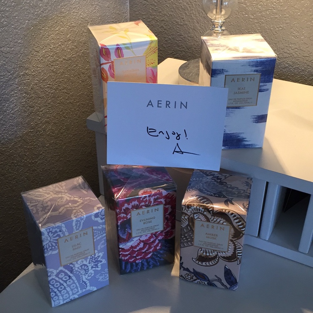 Five brand-new full size Aerin Lauder perfumes